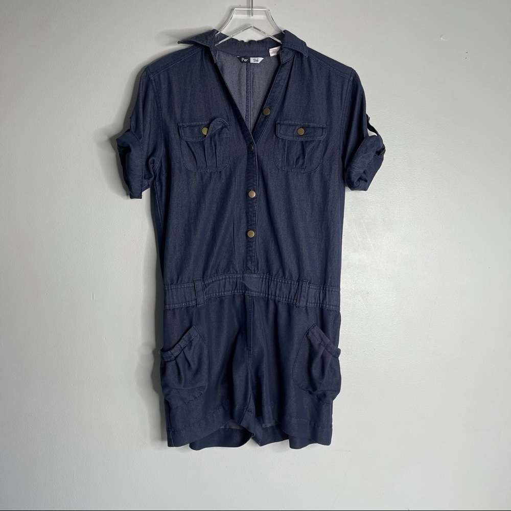 Per se denim jumper